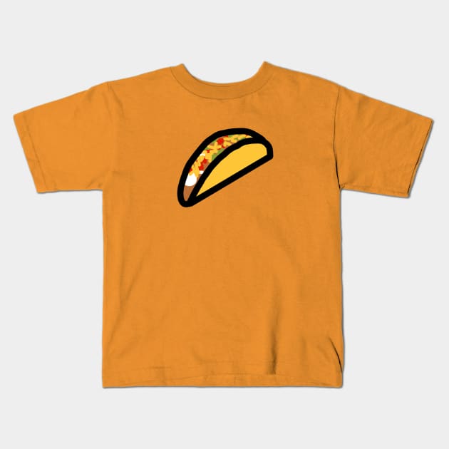 Favorite Food It is a Taco Kids T-Shirt by ellenhenryart